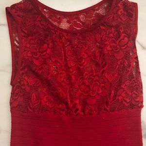 👠 RED LACE/SPANDEX DRESS 👠